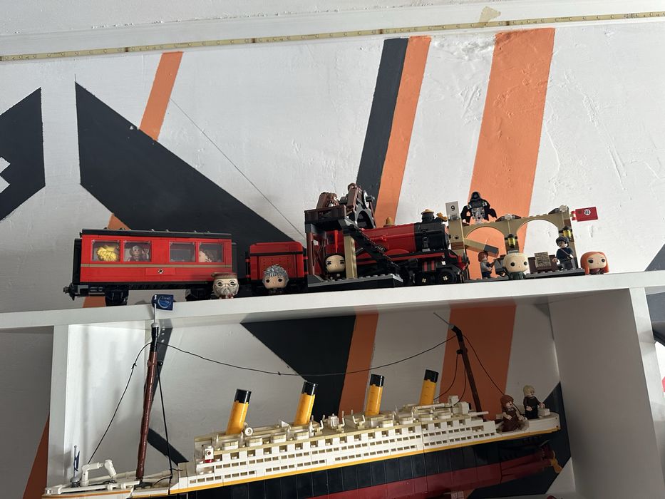 Лего титаник и платформа 9.3/4