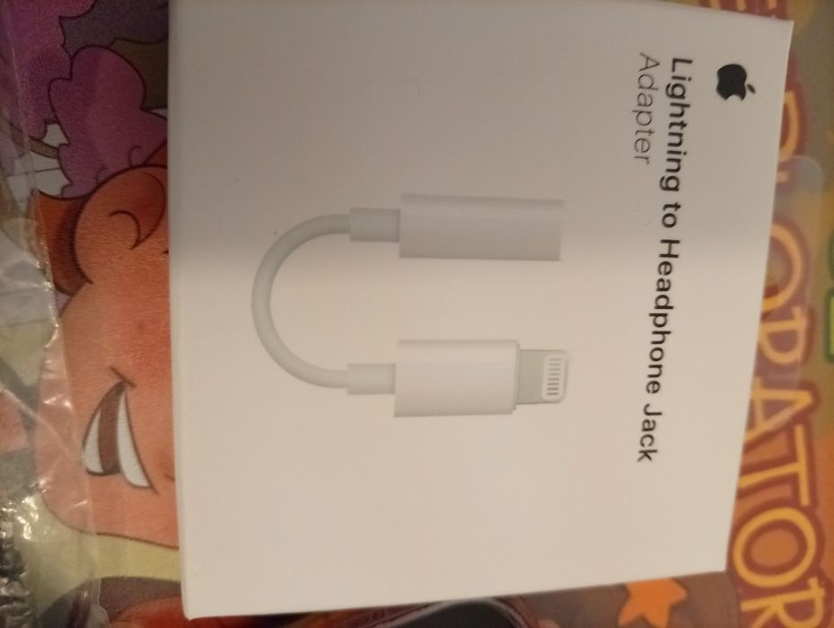 Dongle lightning la jach 3,5mm