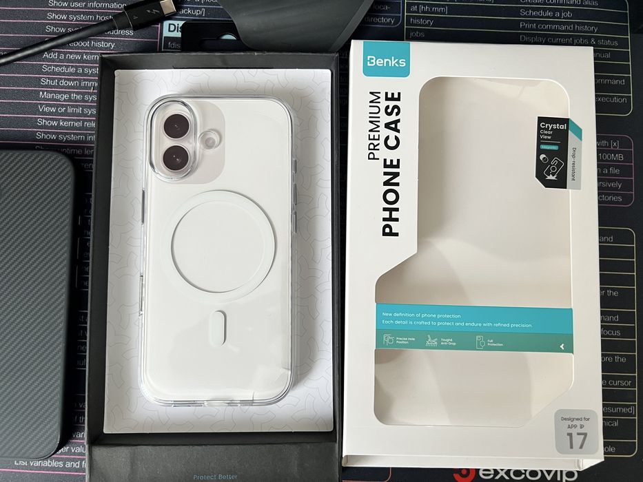 Benks iPhone 17 Crystal Magnetic case (MagSafe)