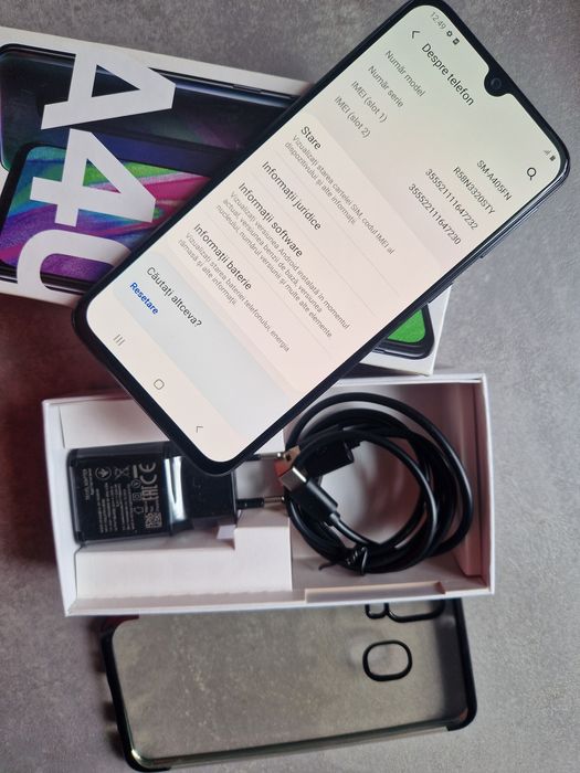 Samsung A40 cu 60/4 Gb sau un A20e cu 3/32 Gb memory