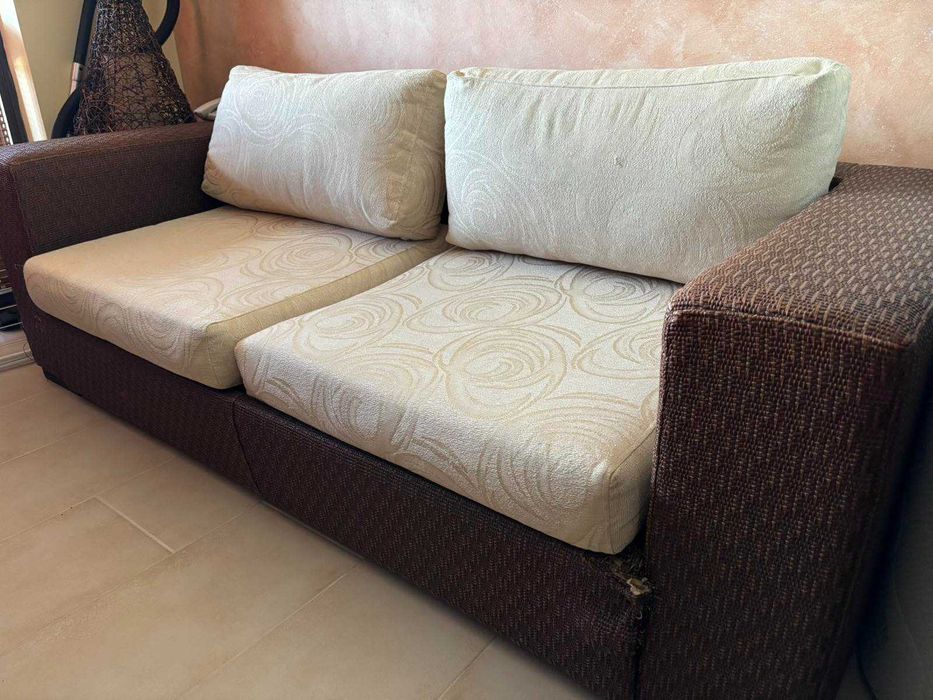Разтегателен диван 200 см. (140см. ширина легло)
