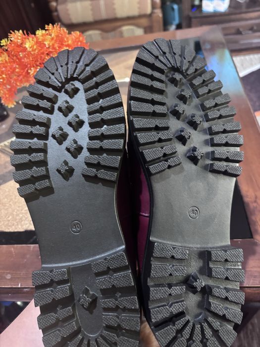 НОВИ-обувки естествена кожа