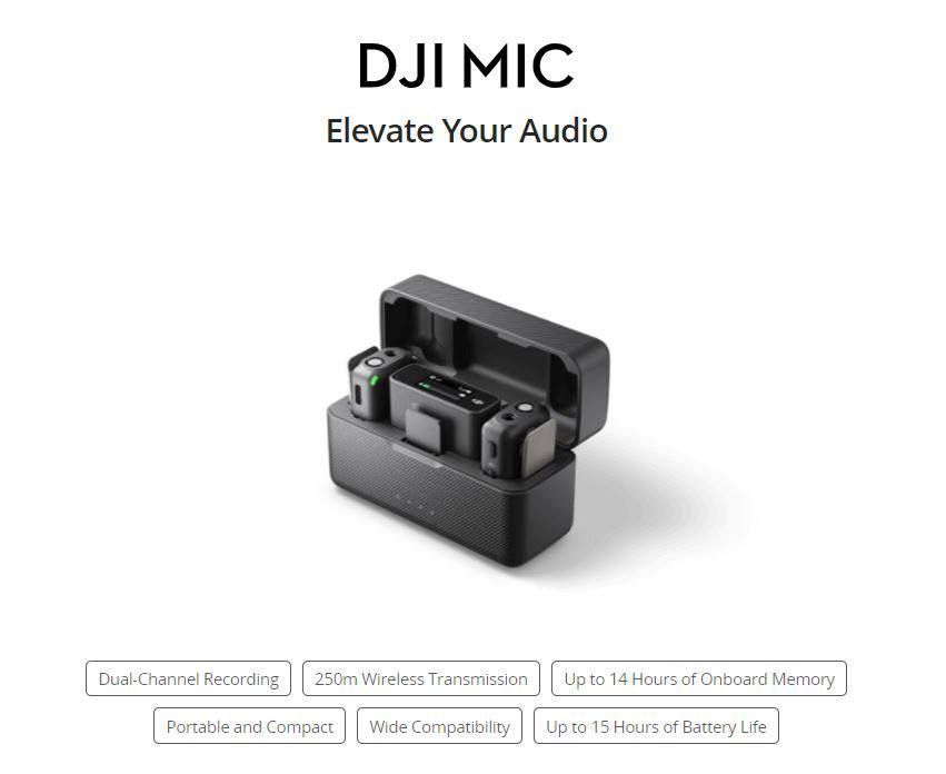 Петличка микрафон Dji universal mikrafon petlichka