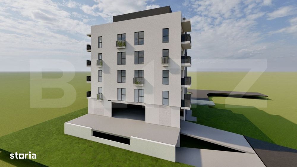 Apartament 2 camere, 56 mp, zona Mureseni