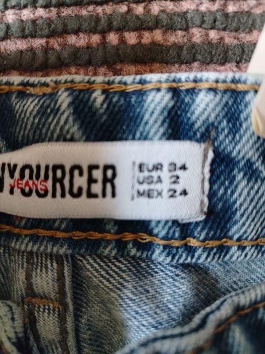 Джинсы стильные EUR 34