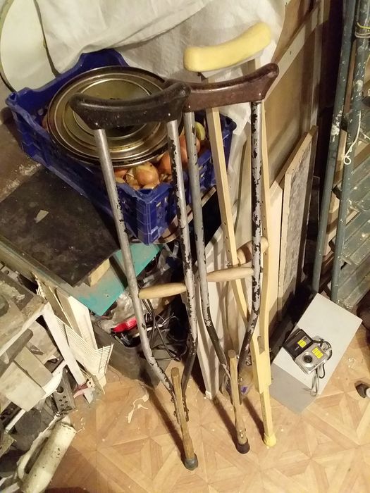 костыли алюминевые