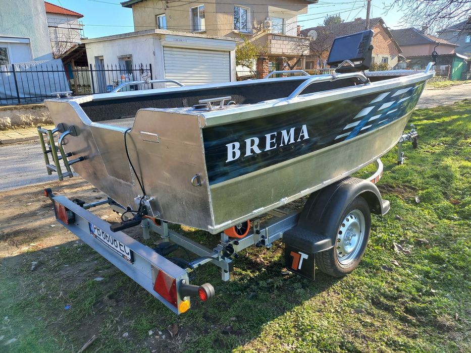 Brema aluminum boat 370V.
