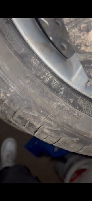 Jenti + cauciucuri noi pe 17 4x100