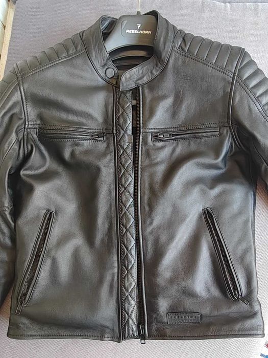 Geaca moto piele Rebelhorn Hunter 2 mărime S
