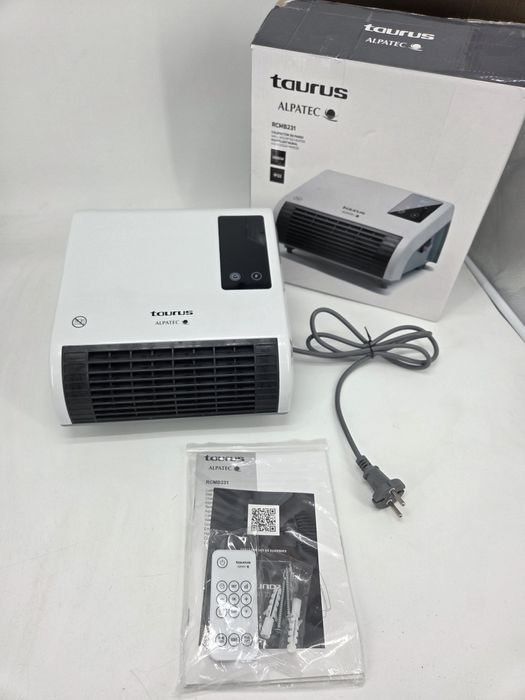 Taurus, Alpatec RCMB231 Керамичен нагревател, стенен/стоящ, 2000W, 2 н