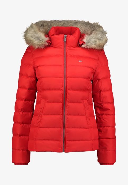 Зимно яке Tommy Jeans червено размер М