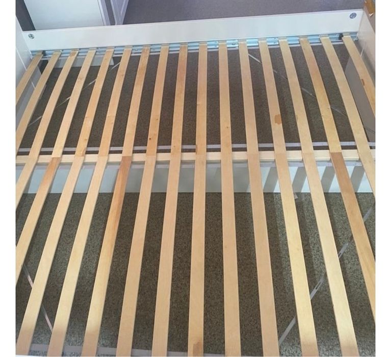 Кровать белая икеа 180×200