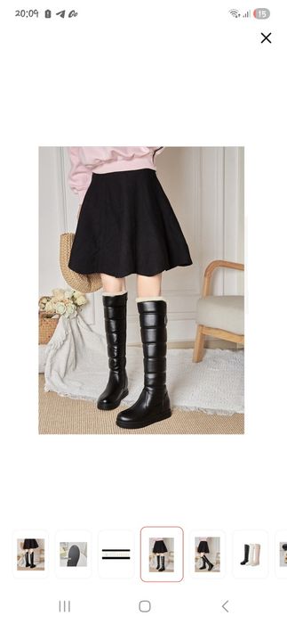 Зимние сапоги новые 37размер