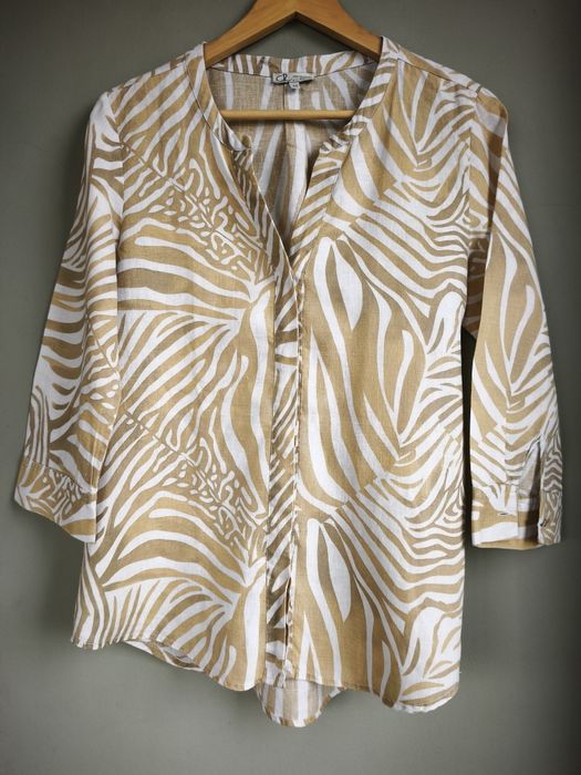 Ленена дамска риза размер S-38