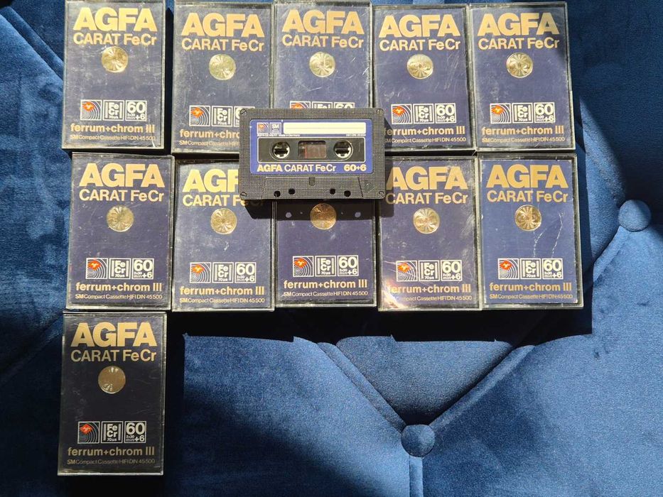 Caseta audio AGFA fecr