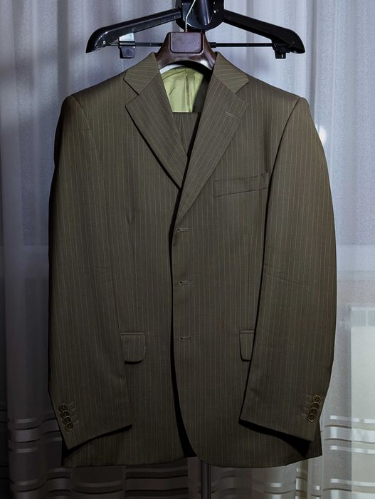 Costum Bigotti Gatsby 2, marime 48, talie I, 100% lana