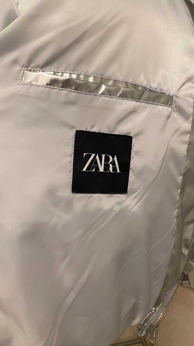Geaca argintie baieti ZARA marime S