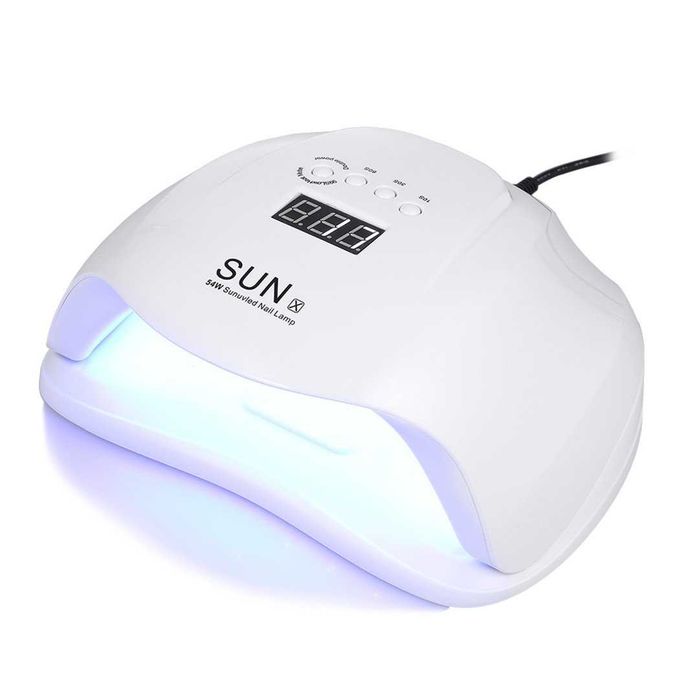 54 W SUN UV LED лампа-печка за изпичане на маникюр-гел лак