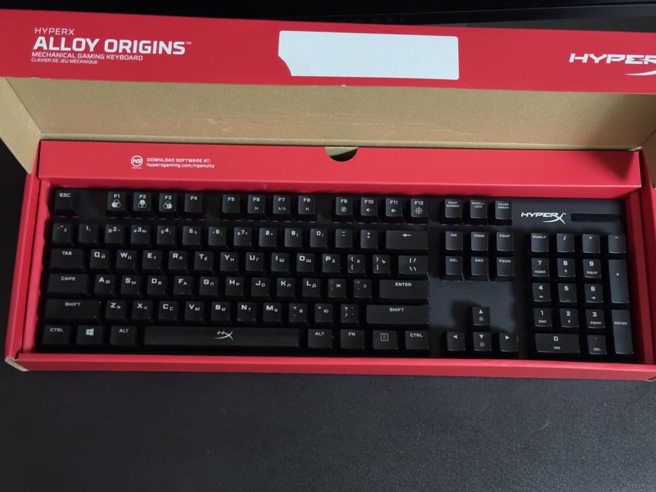 Клавиатура HyperX Alloy Origins 100 [Red Switch]