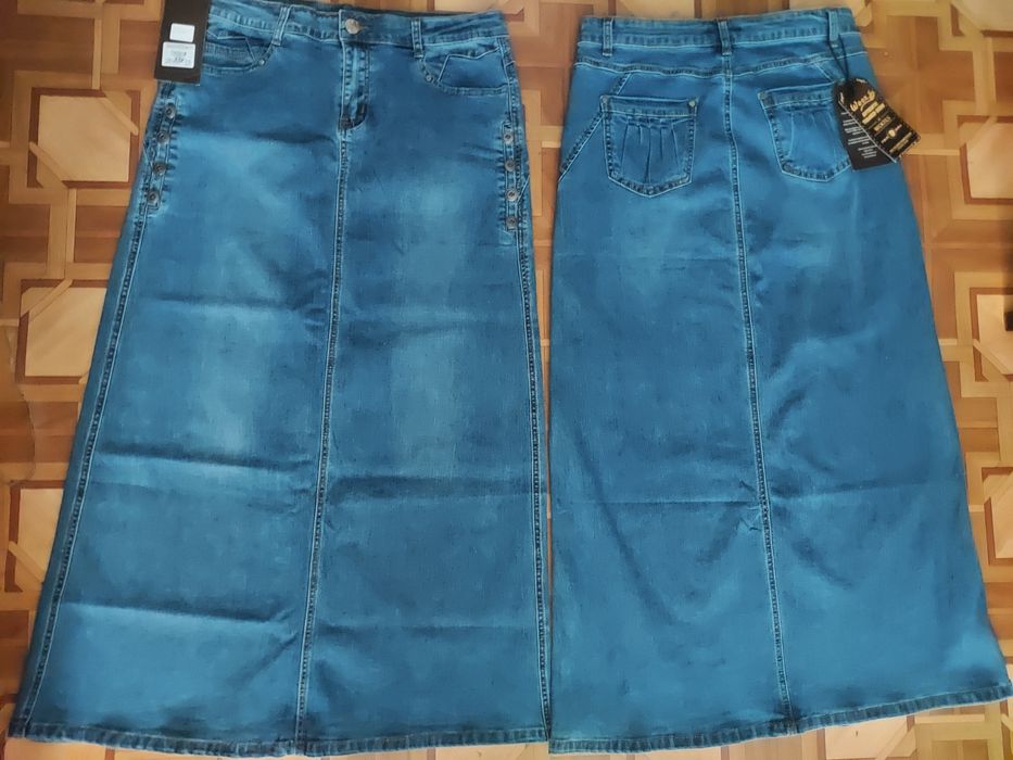 Продам новые вещи джинсовые платья, джинсовые юбки