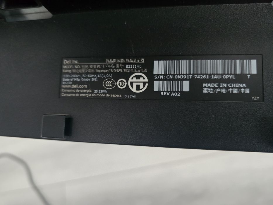Monitor Dell 22" Full HD