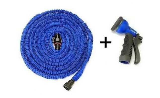 Furtun de gradina extensibil 20-60 metri cu pistol pulverizator