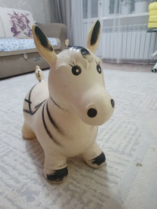 Детский Надувной Ослик-попрыгун.