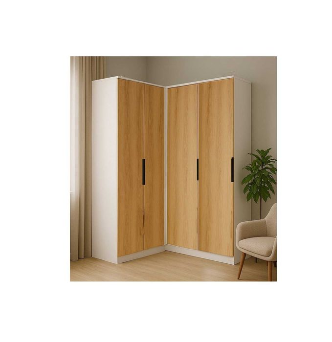 Акция! Новый угловой шкаф Оливия 145x220х50см от Азия Склад А812644