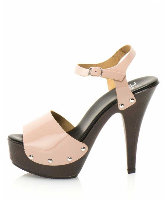 %ПРОМО% VERSACE № 36 – Дамски сандали ест кожа ток/платформа 13/4см