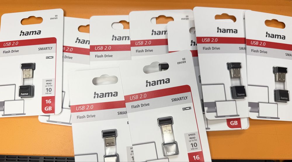 флашки Hama 16 gb flash drive smart memory