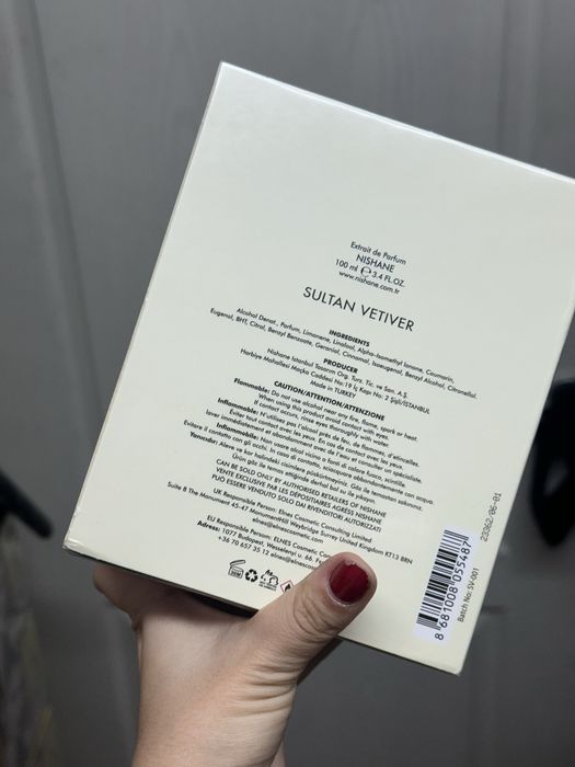 Nishane sultan vetiver