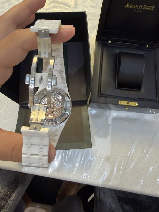 Qoʻl soati Audemars Piguet Royal OAK White Ceramic