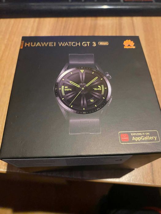 Смарт часовник Huawei Watch GT3, 46 mm, Black
