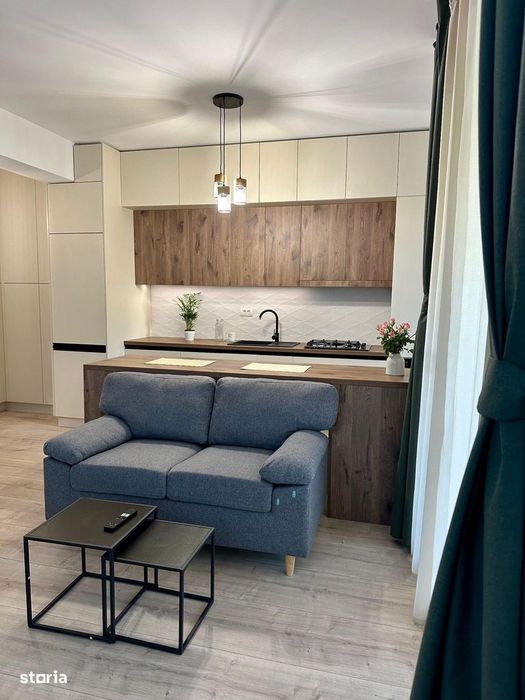 Garsoniera de inchiriat Ghica Apartments cu terasa privata