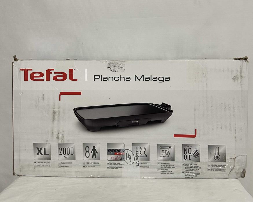 Електрическа грил скара Tefal CB501812 Plancha Malaga (6м. гаранция)