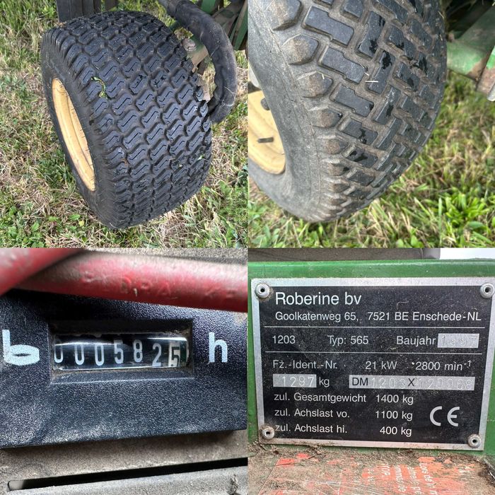 Tractor Tuns Gazon Sabo Roberine 1203