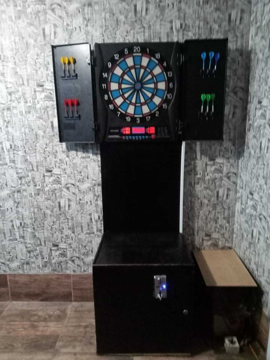 Дартс електронен с монети по 1 лв