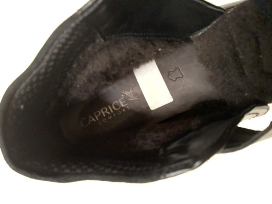 Ghete piele 38,  îmblănite