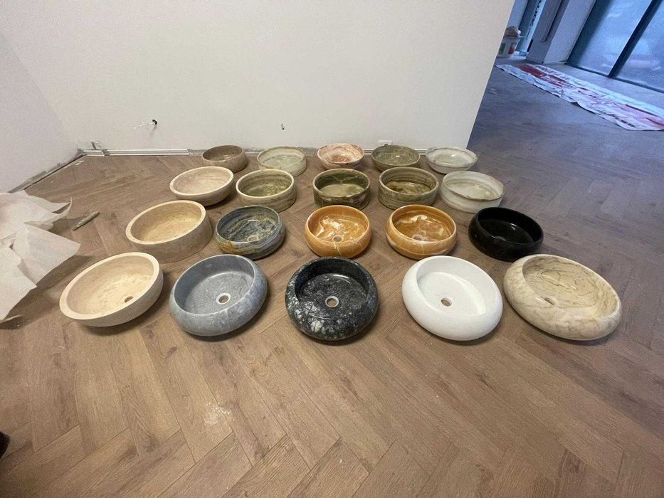 Vindem lavoare din piatra naturala, marmura, travertine, onyx