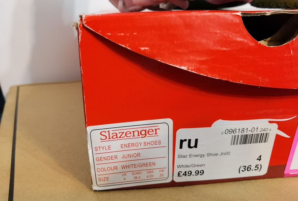 Adidași slazenger 36.5 noi originali
