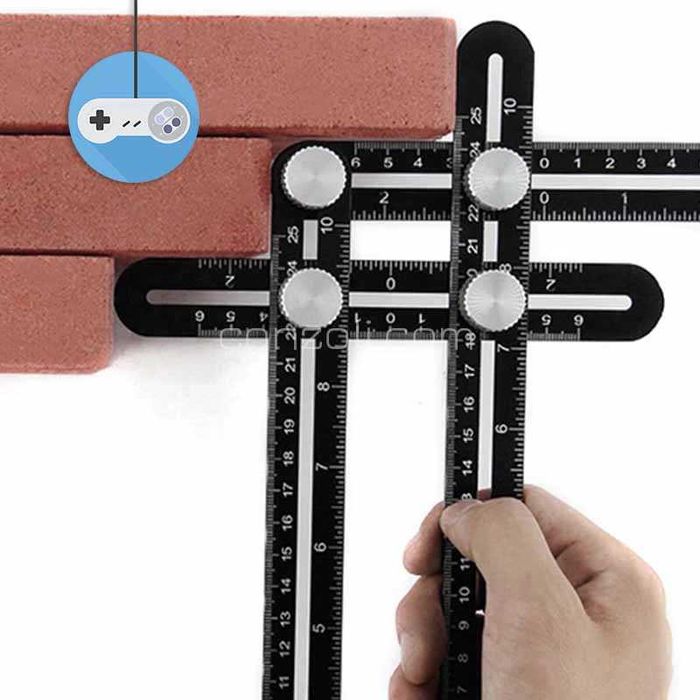 Мултифункционален шаблон от алуминиева сплав