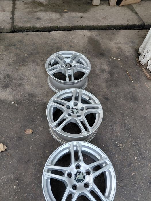 Jante aliaj , se potrivesc perfect Audi, vw,skoda, seat,5×112 R15 .