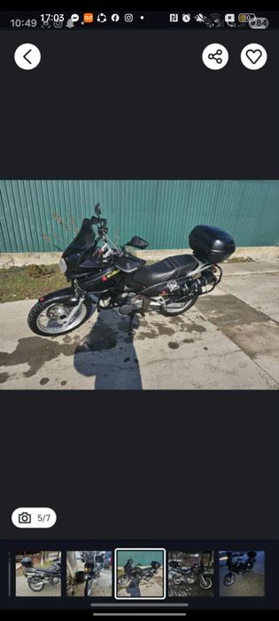 Vând piese sau complet Suzuki xf 650 2003