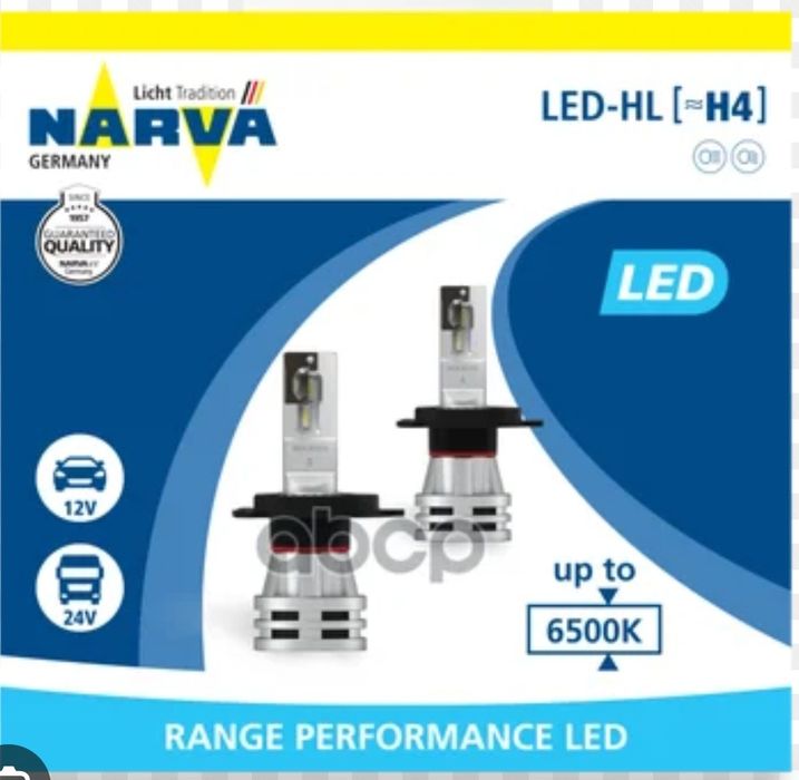 Автолампы Narva H4 Led