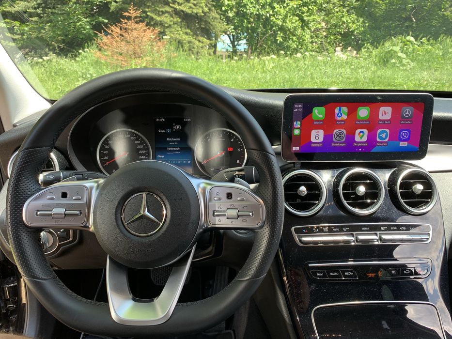 Carplay AMG Меню AndoidAuto Mercedes Agility Sport W205 W213 W212 W218