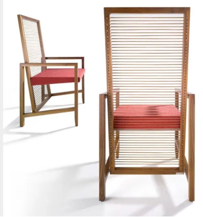 Pier Antonio Bonachina стол естествена кожа