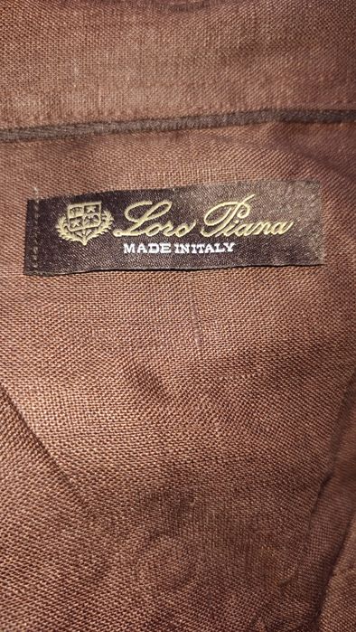 Льненая рубашка Loro Piana