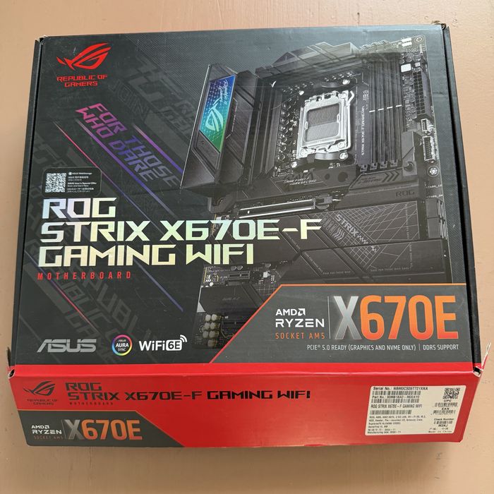Asus ROG STRIX X670E-F Gaming Wifi