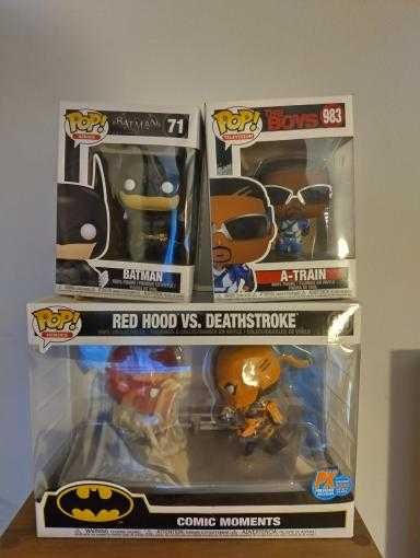 Funko pop (Overwatch, DC,)