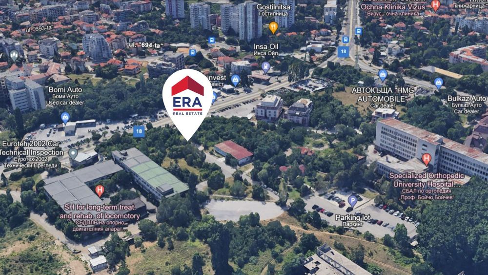 Парцел на Околовръстен път, кв. Горна баня